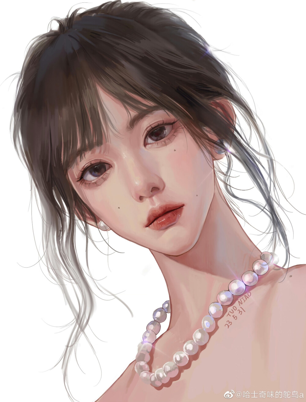 画师：哈士奇味的鸵鸟a
#插画分享#