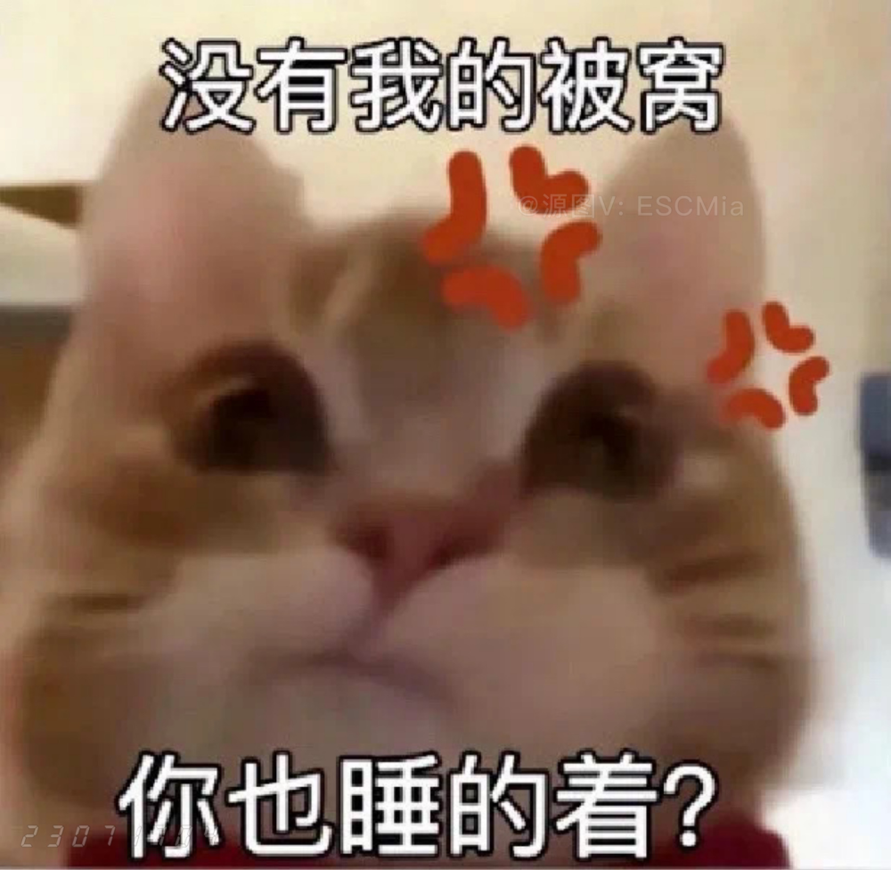 Share｜搞笑猫咪表情包
-
泡面需要三分钟而你泡我需要吃三年泡面。