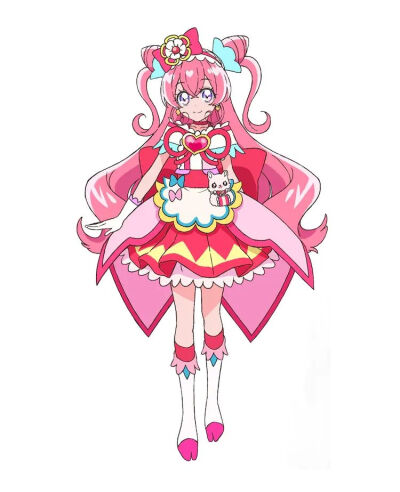 和实由依
Cure Precious（珍贵天使）
变身咒语：Precure! Delicious 干杯!
变身口号：热气腾腾的米饭，洋溢无穷力量! Cure Precious!