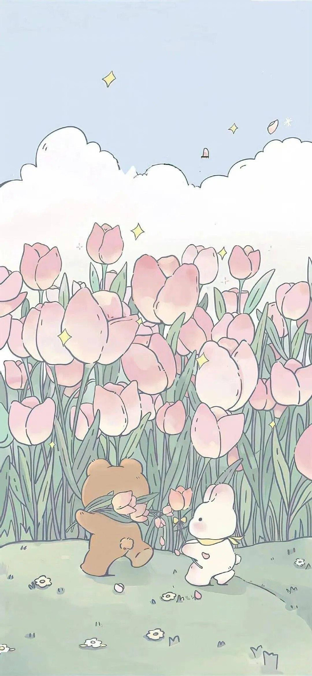 卡通可爱ipad壁纸