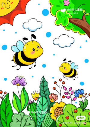 幼师考编儿童画