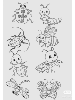 幼师考编儿童画