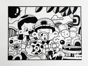 幼师考编儿童画