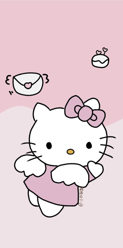 HelloKitty背景图 壁纸