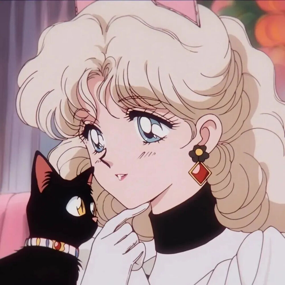 旧漫头像复古动漫蒸汽波