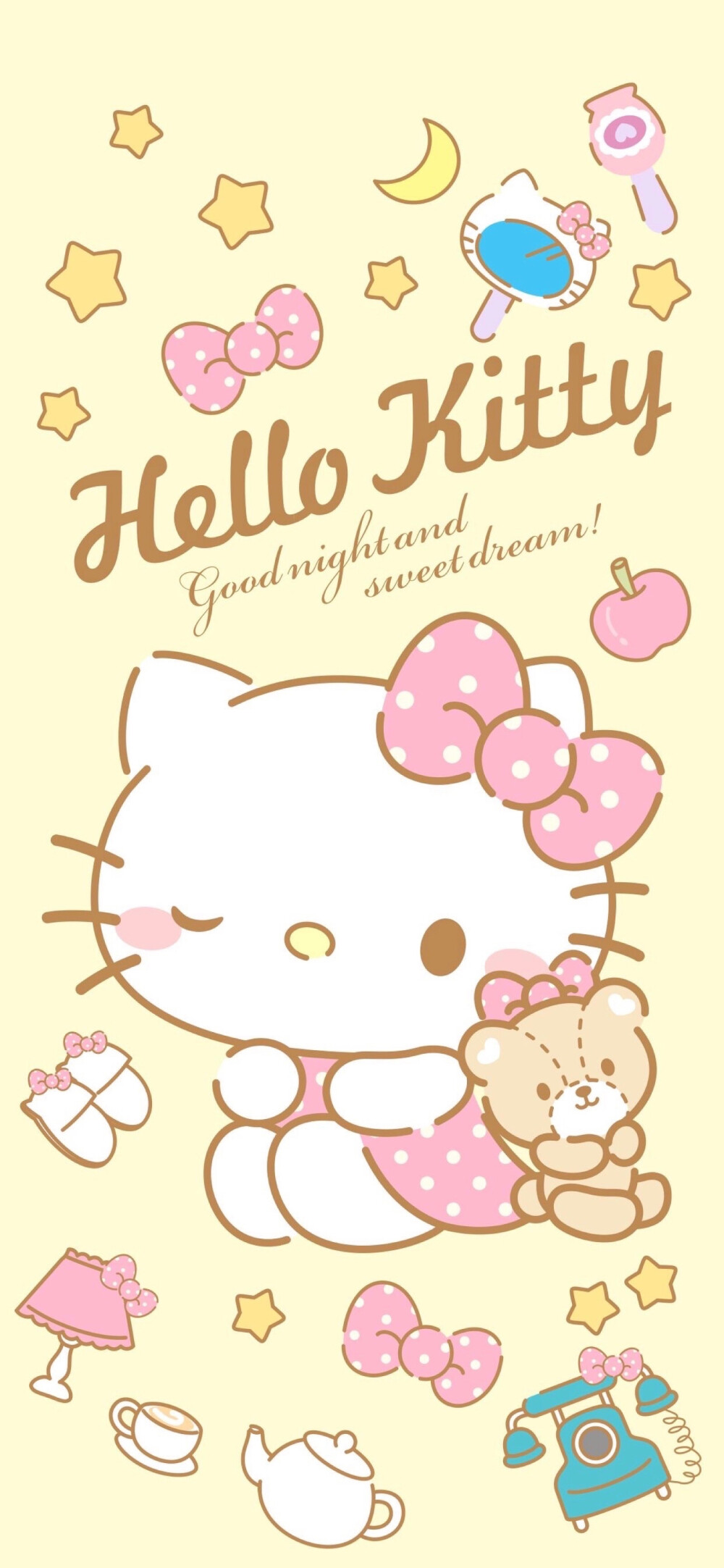 HelloKitty背景图 壁纸