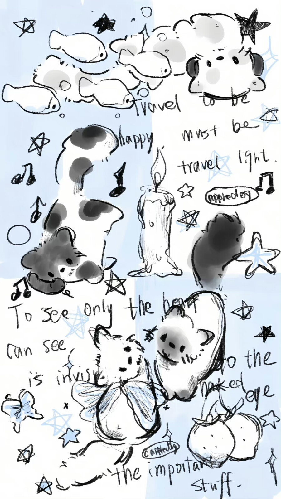 小猫and小狗壁纸