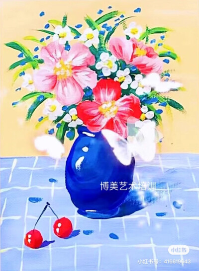 花与花瓶
