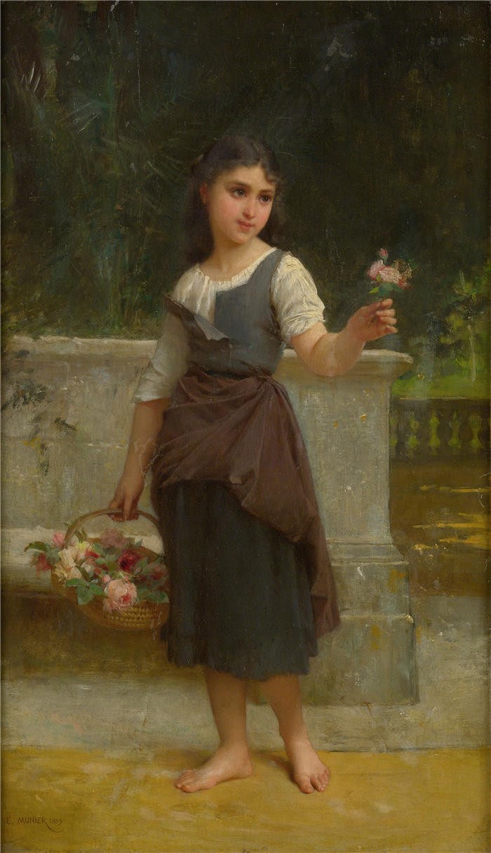 埃米尔·穆尼尔（Emile Munier）绘画作品