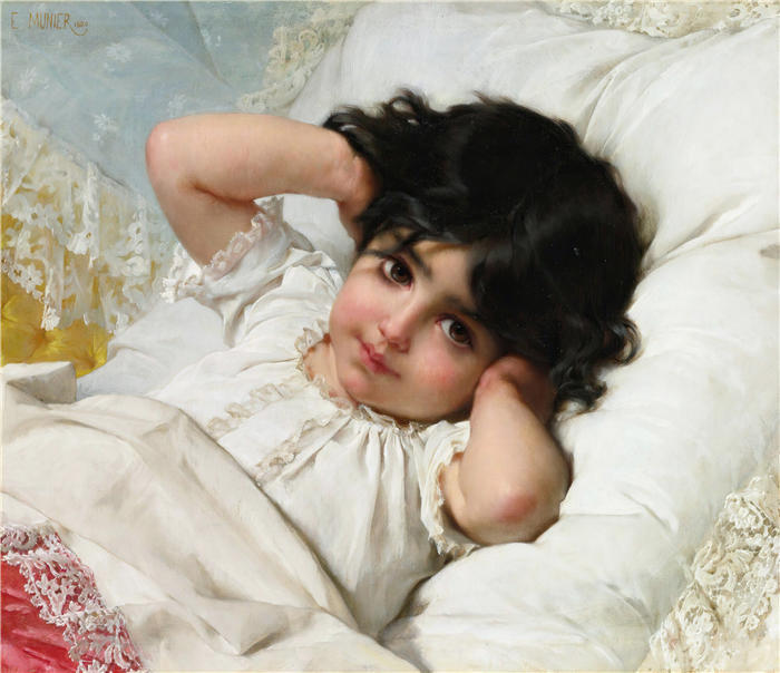 埃米尔·穆尼尔（Emile Munier）绘画作品