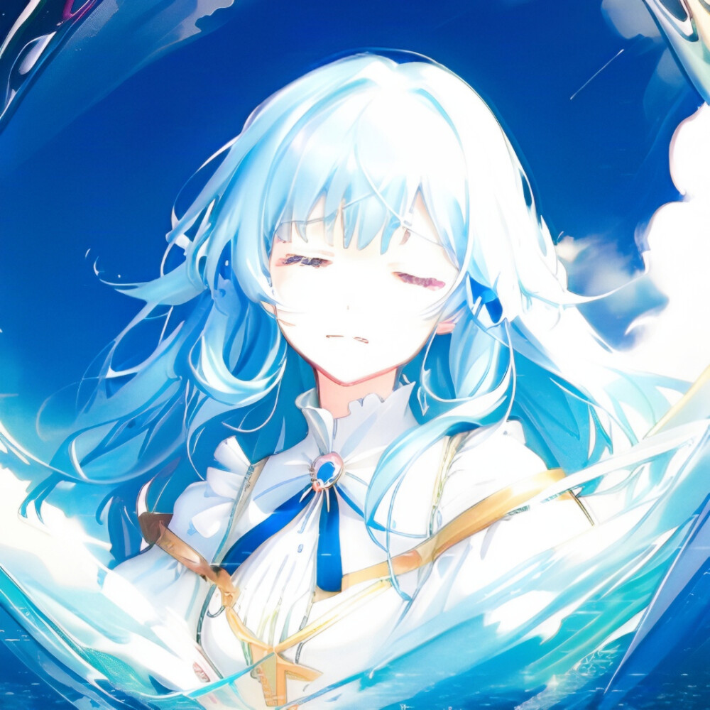 闭眼少女