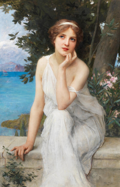 法国艺术家查尔斯·阿玛布尔·勒努瓦（Charles Amable Lenoir，1860-1926）绘画作品欣赏。