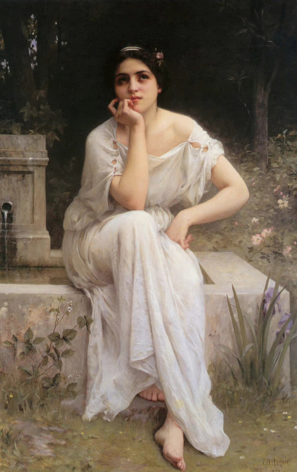 法国艺术家查尔斯·阿玛布尔·勒努瓦（Charles Amable Lenoir，1860-1926）绘画作品欣赏。