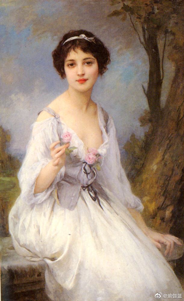 法国艺术家查尔斯·阿玛布尔·勒努瓦（Charles Amable Lenoir，1860-1926）绘画作品欣赏。