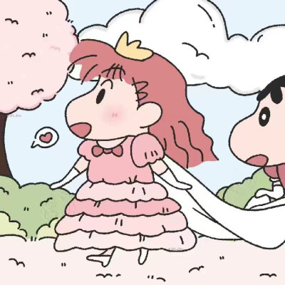 蜡笔小新风格情头