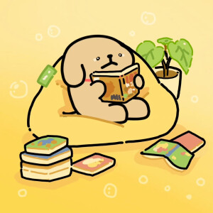 小狗的暑期~
马尔济斯线条修勾头像！
（图源微博@线条小狗Maltese）