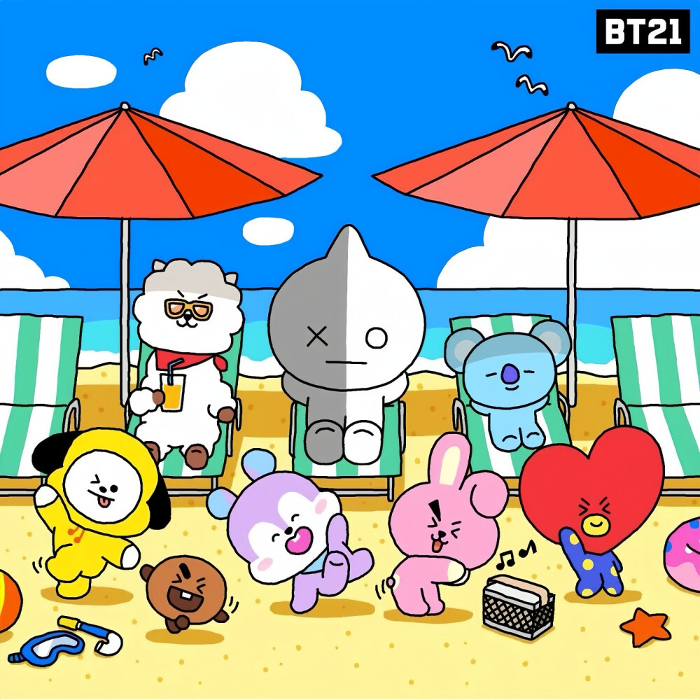 ✐.line friends-bt21•头像