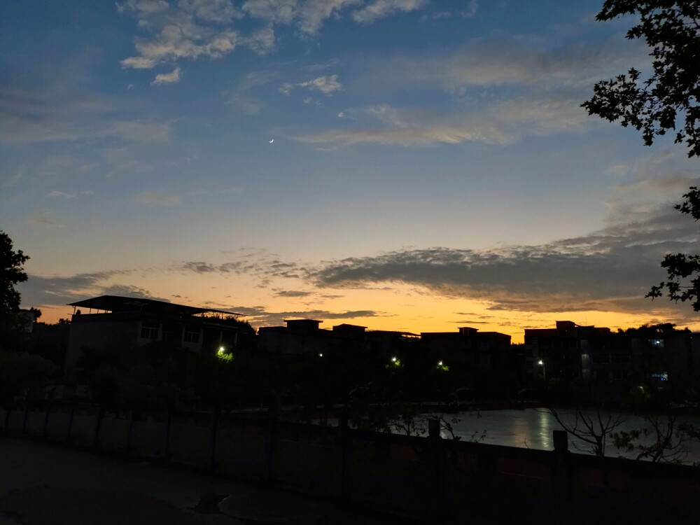 夕阳 傍晚 黄昏