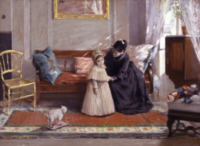 美国艺术家威廉·梅里特·切斯（William Merritt Chase）绘画作品欣赏。
