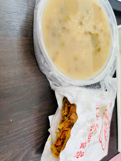 绿豆汤 枣庄煎饼