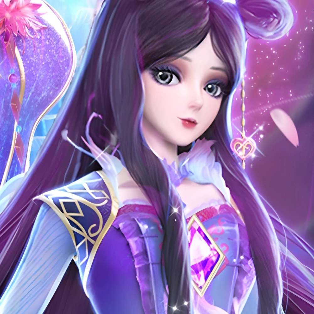 叶罗丽高清头像自修