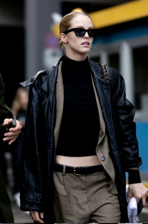 欧美街拍 模特街拍 street style