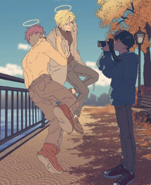 #banana fish# 
2023年是谁还在为香蕉鱼流泪，是我。
twi：zz_bnn #A英# ​