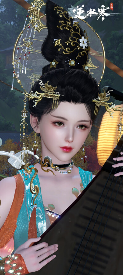 眼波流转在你眼眸