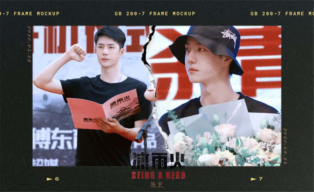 「演員王一博」
“開機”—“殺青”
“始”—“末”
Happy 26th birthday to Yibo ​​​
cr:貓姬配獅王