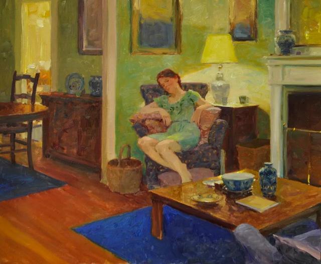 美国艺术家，大卫·黑廷格（David.Hettinger）绘画作品欣赏。