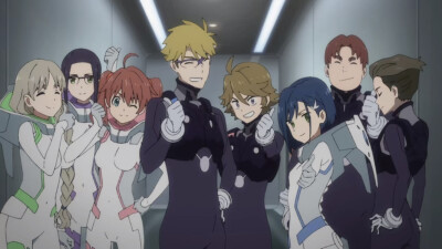 「国家队／DARLING in the FRANXX」
心／KOKORO
郁乃／IKUNO
未来／MIKU
五郎／GORO
纯位数／ZOROME
莓／ICHIGO
满／MITSURU
太／FUTOSHI