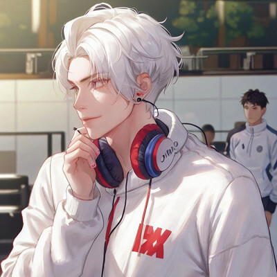 手绘男头