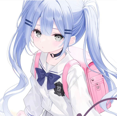 美少女。动漫。可爱。