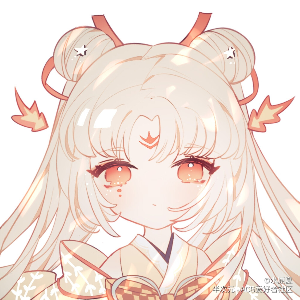 二次元女生头像 纯画师无ai