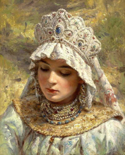 俄罗斯艺术家‍康斯坦丁·马科夫斯基Konstantin Makovsky (1839-1915) ​​​绘画作品欣赏。