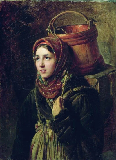 俄罗斯艺术家‍康斯坦丁·马科夫斯基Konstantin Makovsky (1839-1915) ​​​绘画作品欣赏。