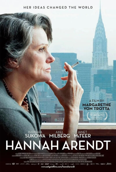 汉娜·阿伦特
Hannah Arendt，2012
导演：玛加蕾特·冯·特罗塔
