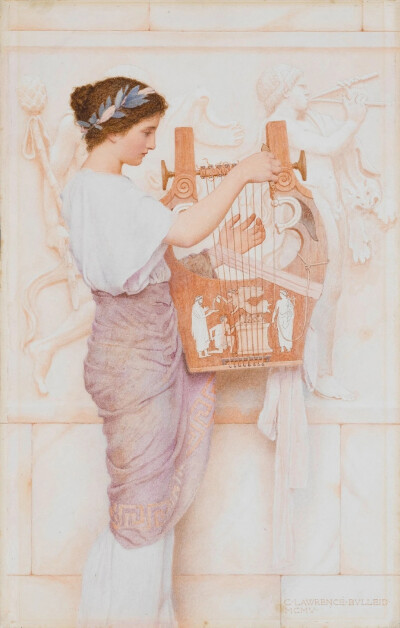 英国艺术家George Lawrence Bulleid绘画作品欣赏。
