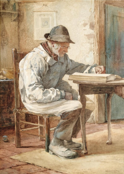 英国艺术家瓦尔特·兰利(Walter Langley)绘画作品欣赏。