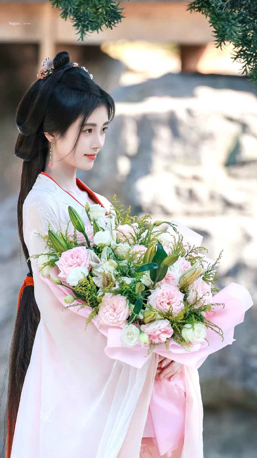 鞠婧祎 花间令