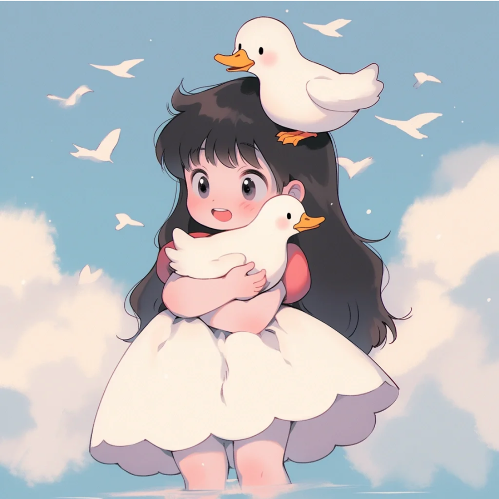 卡通可爱女生头像crtcm