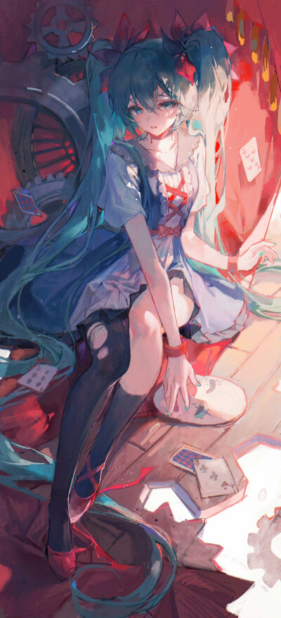 抹茶老师笔下的初音未来Miku
#插画分享#