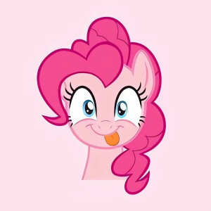 粉红色小马碧琪pp表情包头像