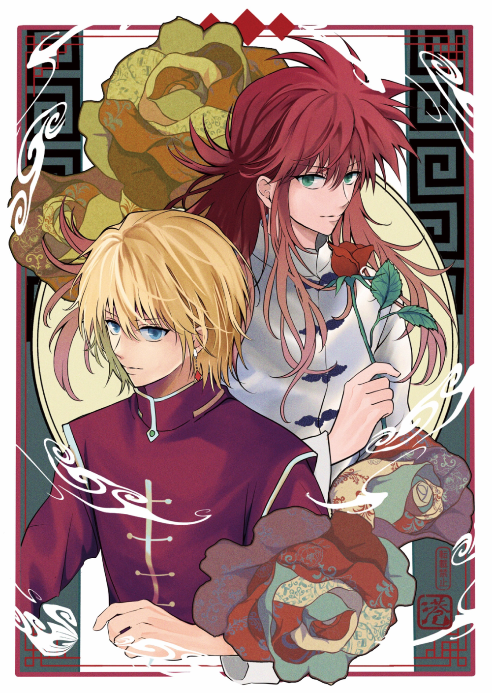
#全职猎人##幽游白书# 两大颜值担当
【X.minato_x3710】 ​​​