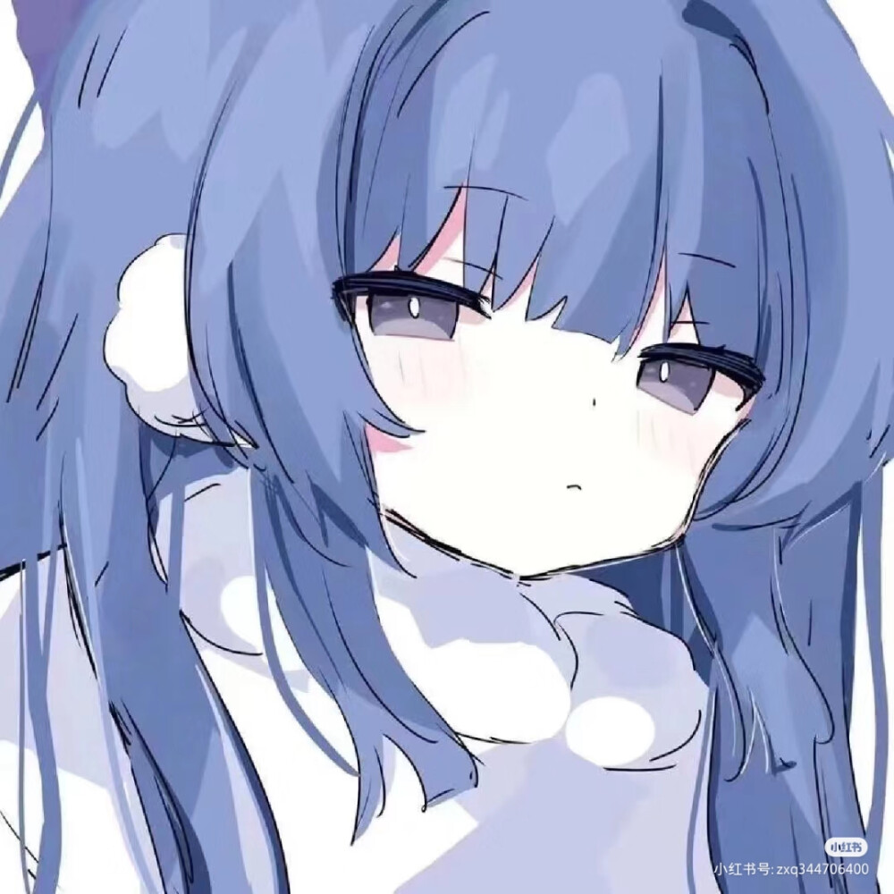 蓝色系的头像呀