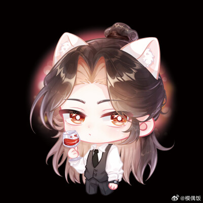 二哈和他的白猫师尊Q版