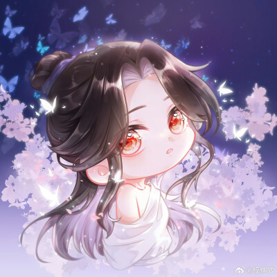 二哈和他的白猫师尊Q版