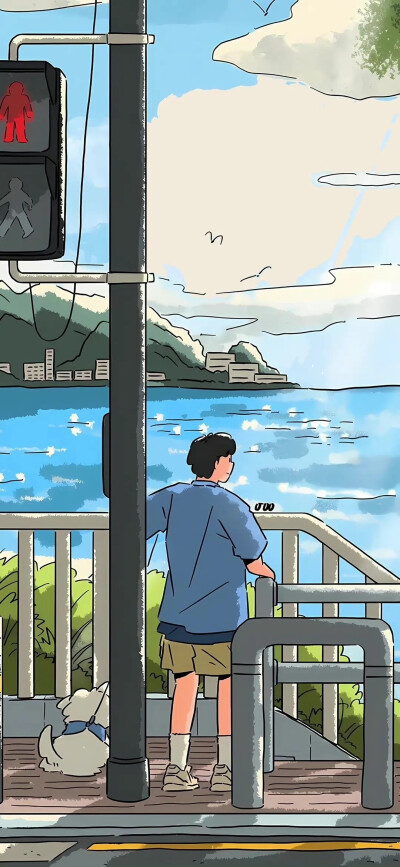 一盏灯熄灭了，另一盏刚好亮了