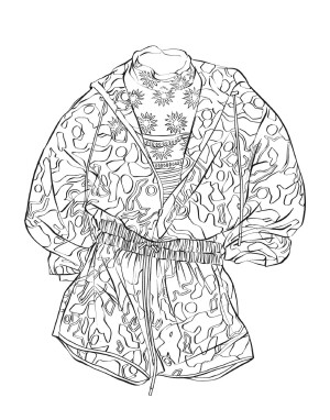 服装画