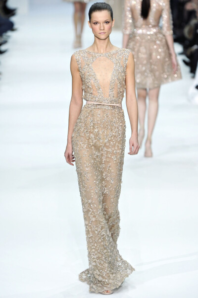 艾丽·萨博Elie Saab 2012春夏高定 ​​​